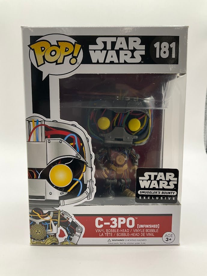 C - 3PO (Unfinished) Funko Pop! Star Wars #181 Smuggler's Bounty Exclusive - Collector Store LLC