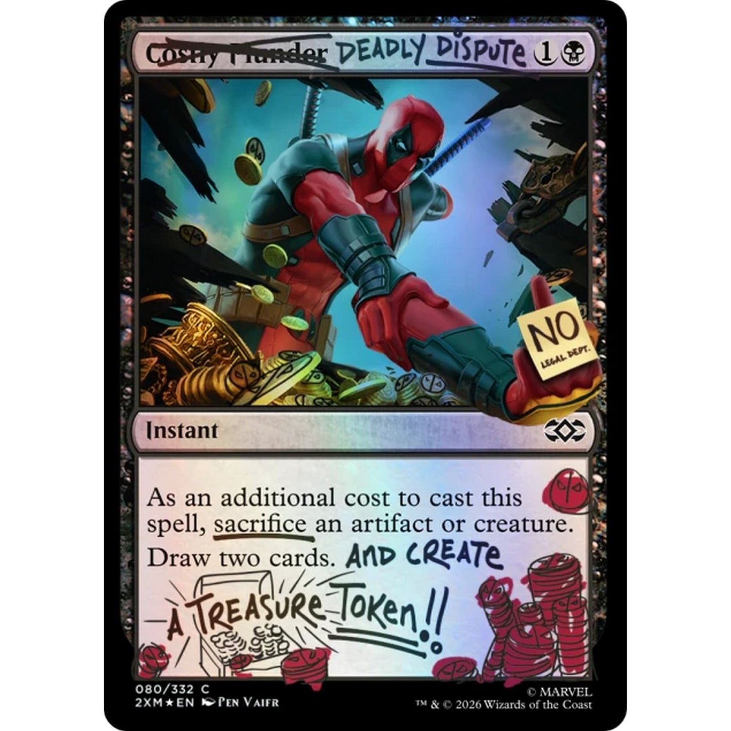 Magic the Gathering: Secret Lair x Marvel - I Fixed It (You're Welcome) [Traditional Foil]