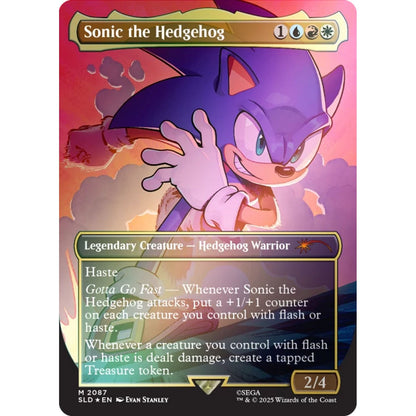 Magic the Gathering: Secret Lair X Sonic Friends & Foes [Rainbow Foil]
