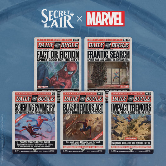 Magic the Gathering: Secret Lair x Marvel - Spider-Man: Daily Bugle Breaking News