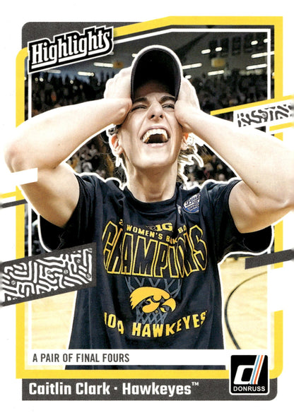 Caitlin Clark 2024 Panini Caitlin Clark Collection Highlights RC #H8 - Collector Store LLC