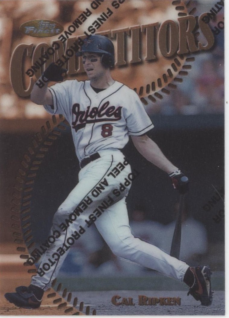 Cal Ripken 1997 Topps Finest Competitors #252 - Collector Store LLC