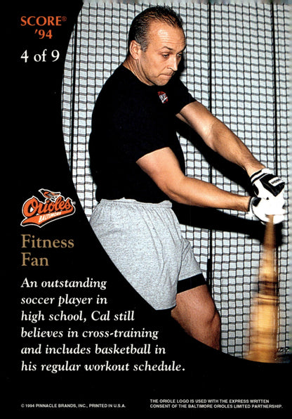 Cal Ripken Jr. 1994 Pinnacle Score 4 2 - Collector Store LLC