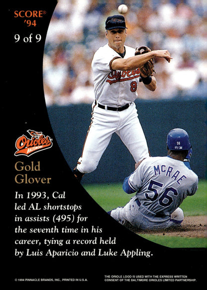 Cal Ripken Jr. 1994 Pinnacle Score 9 2 - Collector Store LLC