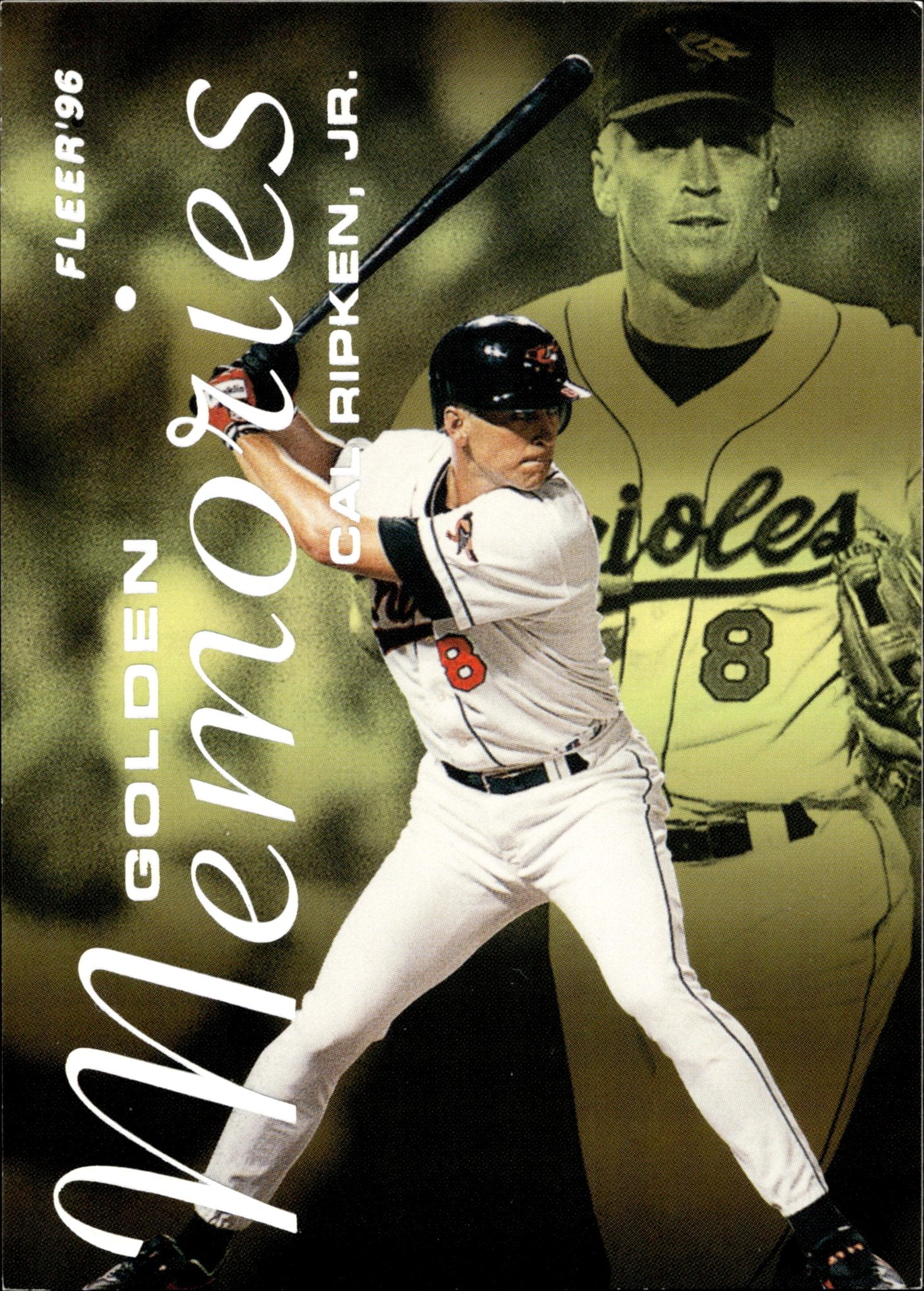 Cal Ripken Jr. 1996 Fleer Golden Memories 8 - Collector Store LLC
