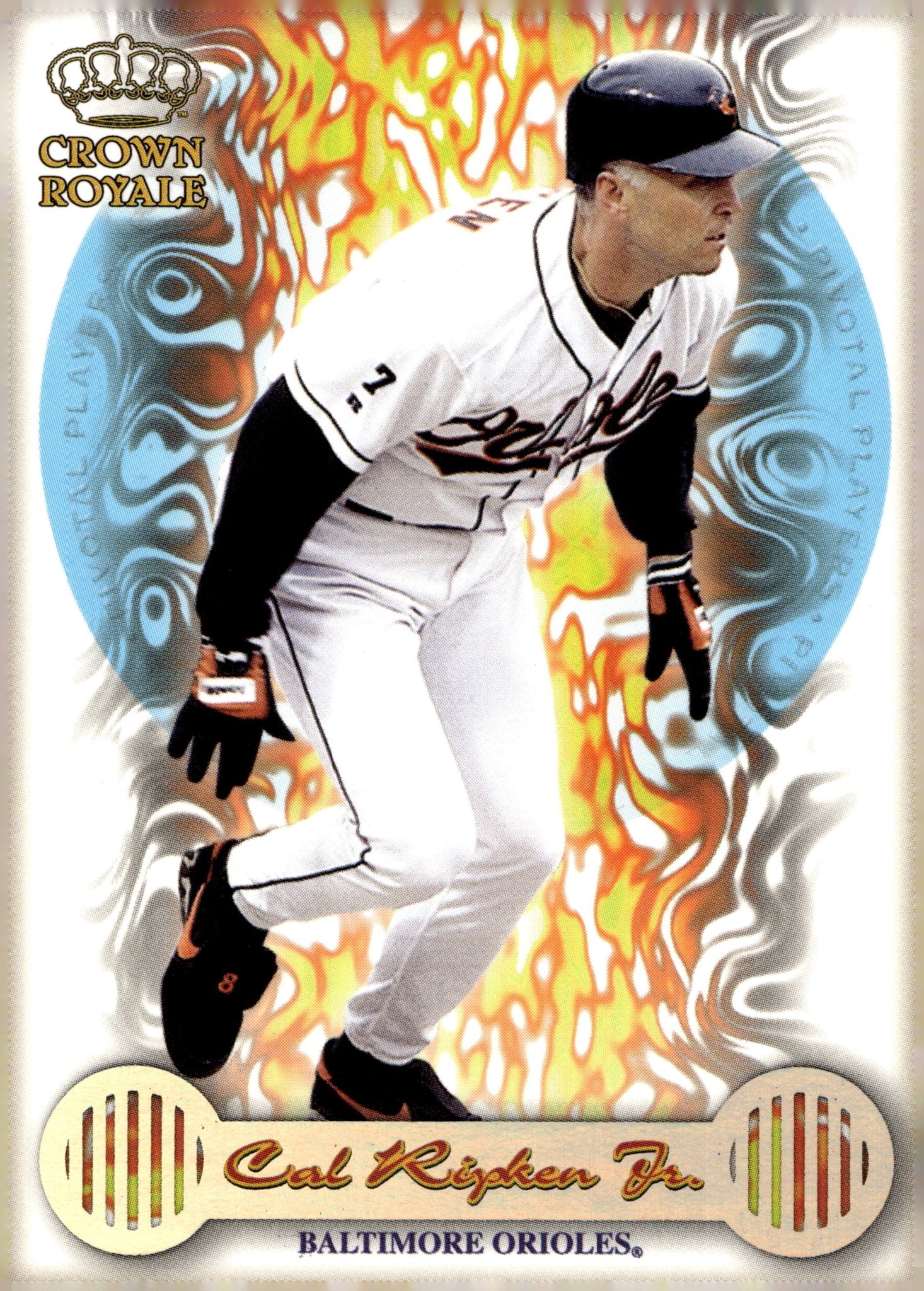 Cal Ripken Jr. 1999 Pacific Crown Royale Pivotal Players #5 - Collector Store LLC
