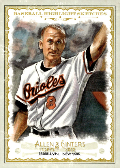 Cal Ripken Jr. 2012 Topps Allen & Ginter Baseball Highlight Sketches #BH - 17 - Collector Store LLC