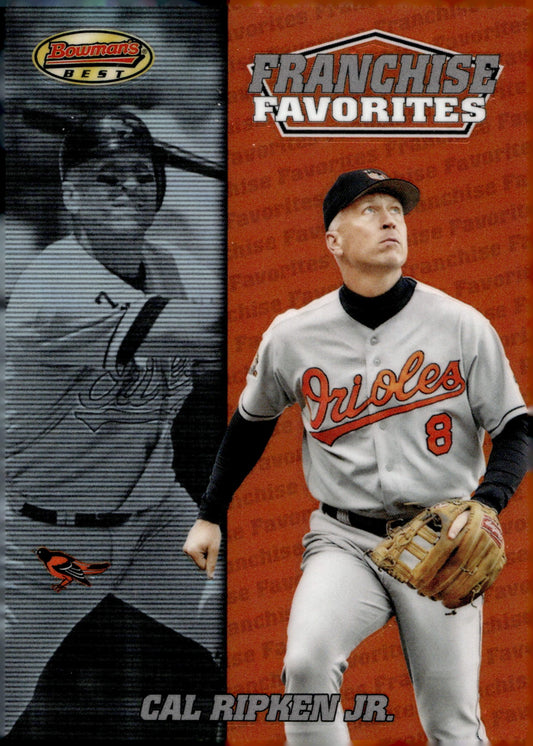 Cal Ripken Jr. 2020 Bowman's Best Franchise Favorites Refractor #FFA - CR - Collector Store LLC