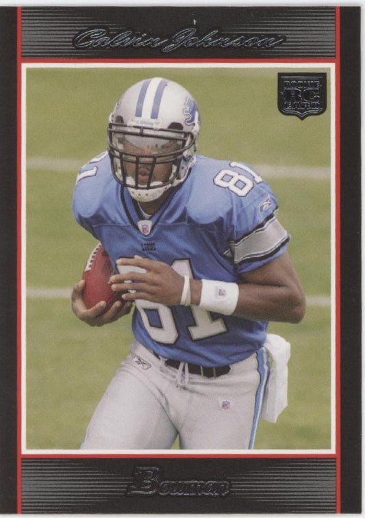 Calvin Johnson 2007 Bowman RC #145 - Collector Store LLC
