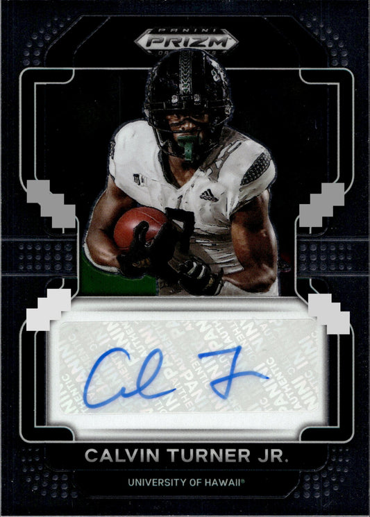 Calvin Turner Jr. 2022 Panini Prizm Draft Picks Auto #RA - CTJ - Collector Store LLC