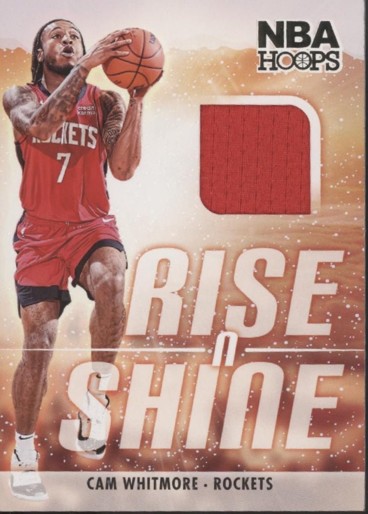 Cam Whitmore 2023 - 24 Panini Hoops Rise n Shine Swatch #RS - CAM - Collector Store LLC