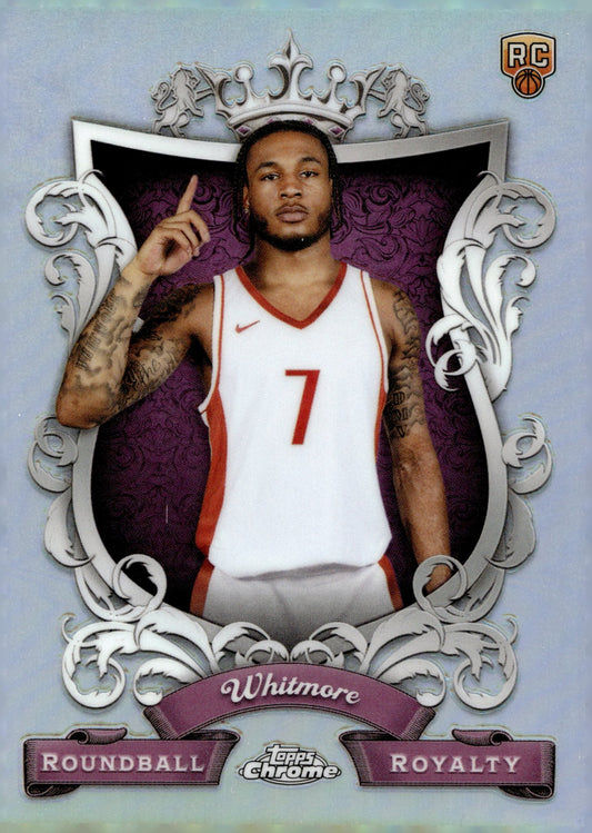 Cam Whitmore 2024 Topps Chrome Roundball Royalty Refractor RC #RR - 19 - Collector Store LLC