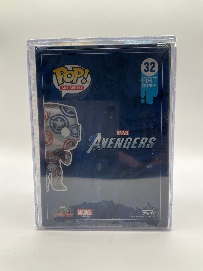 Captain America Funko Pop! Avengers #32 Art Series Target Exclusive - Collector Store LLC