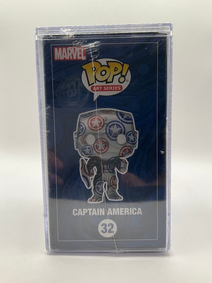 Captain America Funko Pop! Avengers #32 Art Series Target Exclusive - Collector Store LLC