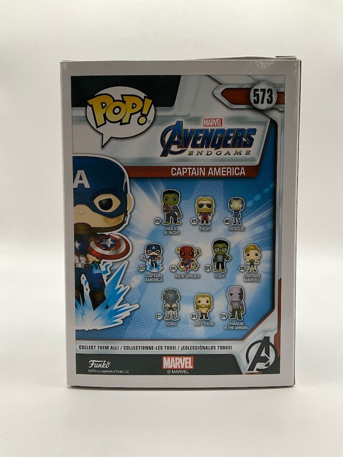 Captain America Funko Pop! Avengers Endgame #573 - Collector Store LLC