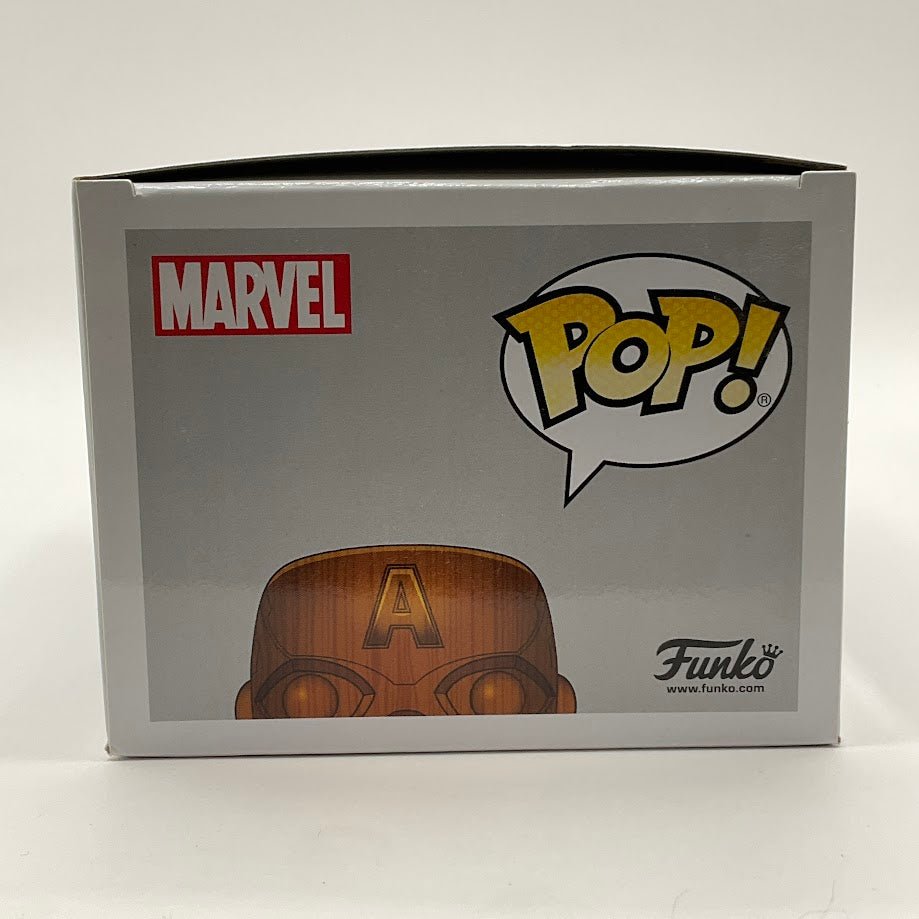 Captain America Funko Pop! Marvel Entertainment Earth Exclusive #584 - Collector Store LLC