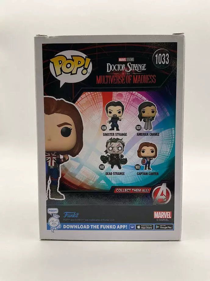 Captain Carter Funko Pop! Doctor Strange in the Multiverse of Madness #1033 - Collector Store LLC