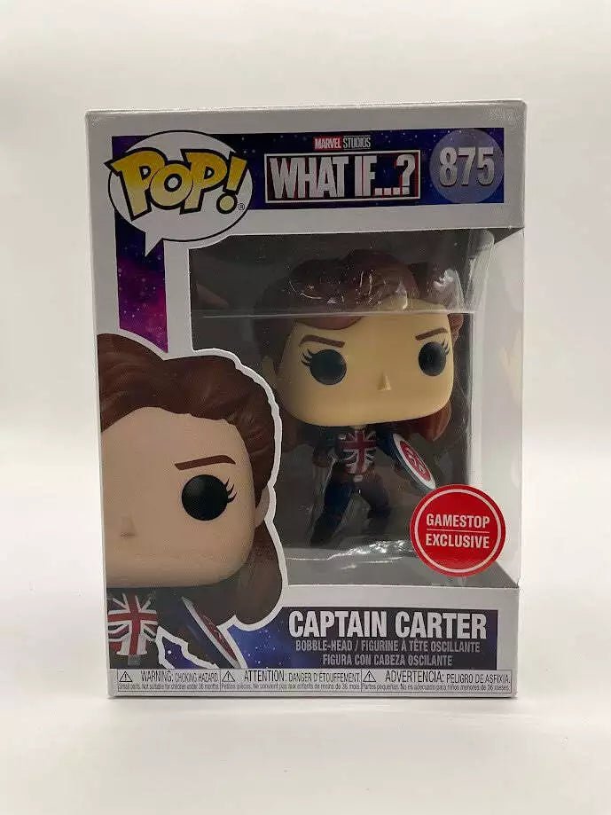 Captain Carter Funko Pop! What If...? #875 GameStop Exclusive - Collector Store LLC