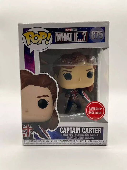 Captain Carter Funko Pop! What If...? #875 GameStop Exclusive
