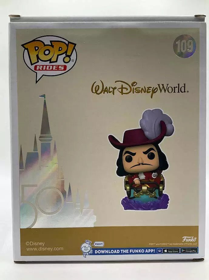 Captain Hook as The Peter Pan's Flight Attraction Funko Pop! Rides #109 - Collector Store LLC