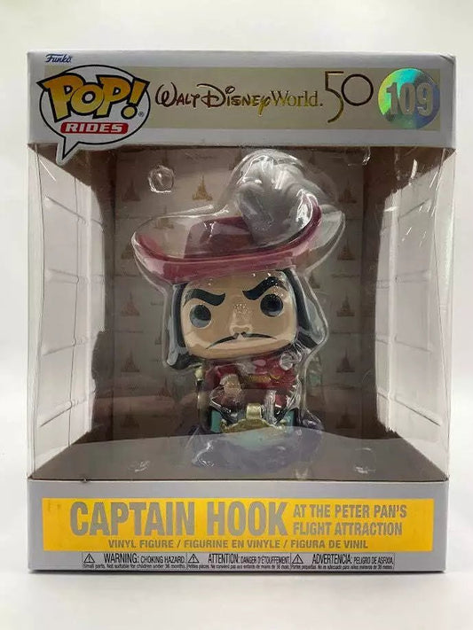 Captain Hook as The Peter Pan's Flight Attraction Funko Pop! Rides #109
