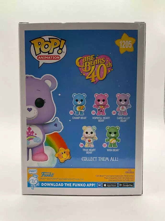 Care - A - Lot Bear Funko Pop! Care Bear 40th #1205 - Collector Store LLC