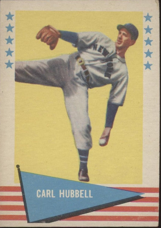 Carl Hubbell 1961 Fleer #45 New York Giants VG - Collector Store LLC