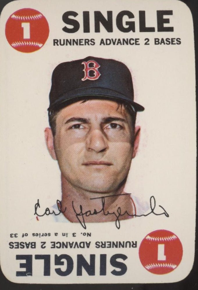 Carl Yastrzemski 1968 Topps Game #3 Boston Red Sox VG - Collector Store LLC