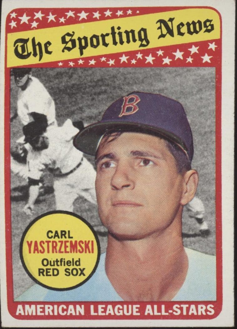 Carl Yastrzemski 1969 Topps Sporting News #425 Boston Red Sox EX #2 - Collector Store LLC