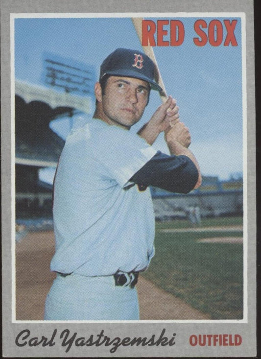 Carl Yastrzemski 1970 Topps #10 Boston Red Sox EX - Collector Store LLC