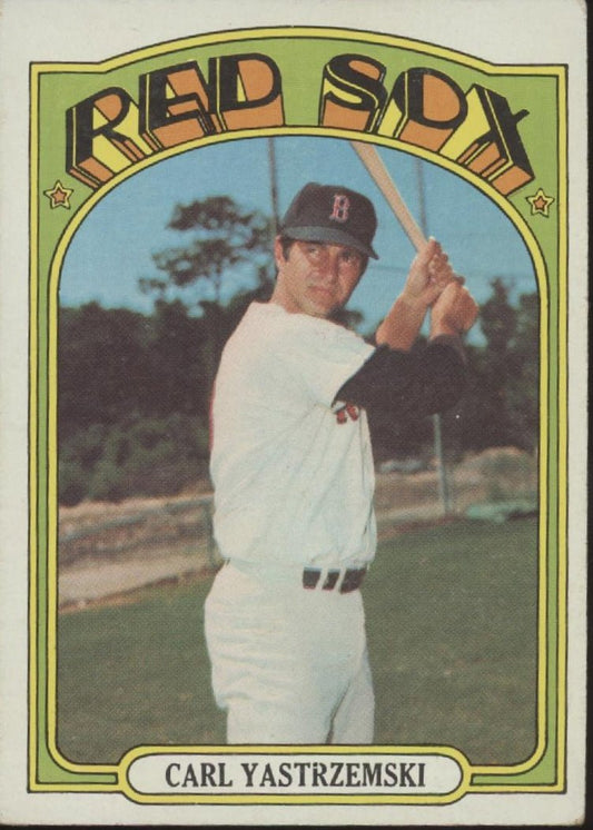 Carl Yastrzemski 1972 Topps #37 Boston Red Sox VG - EX - Collector Store LLC