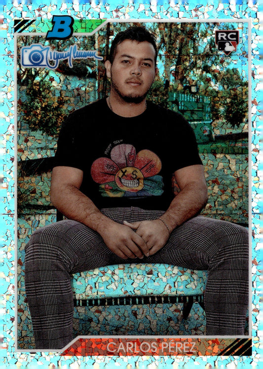 Carlos Perez 2023 Bowman's Best Mini Diamond Refractor RC 92RJ - 16 - Collector Store LLC