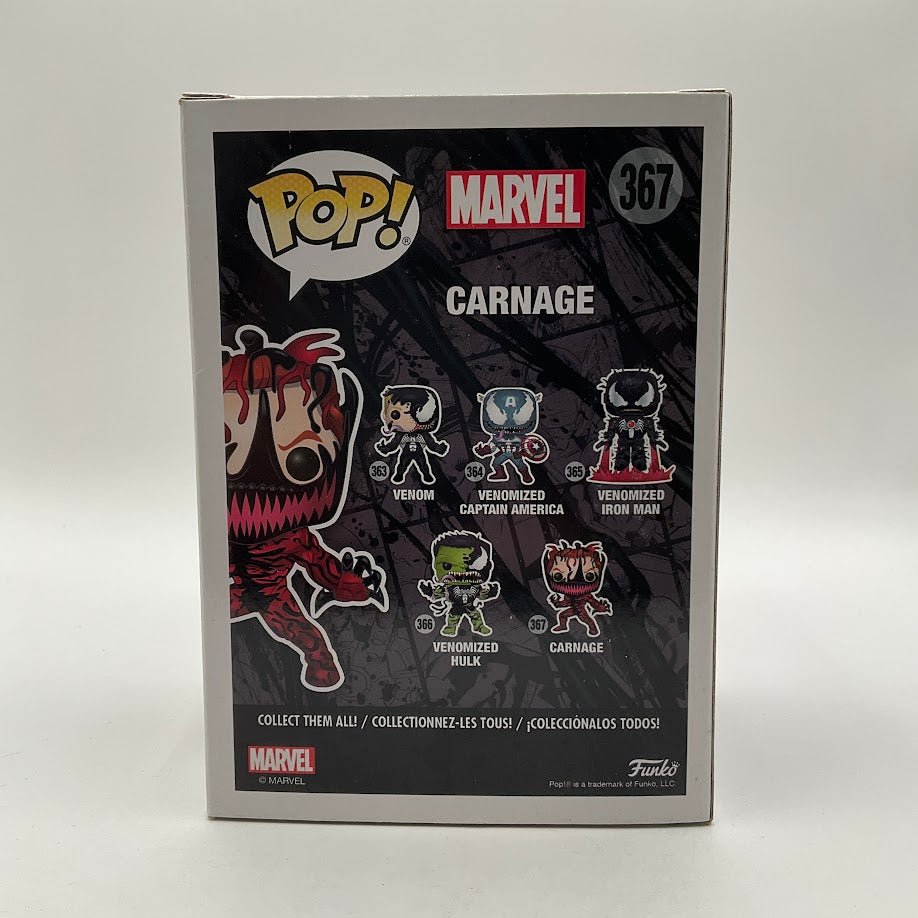 Carnage Funko Pop! Venom #367 - Collector Store LLC