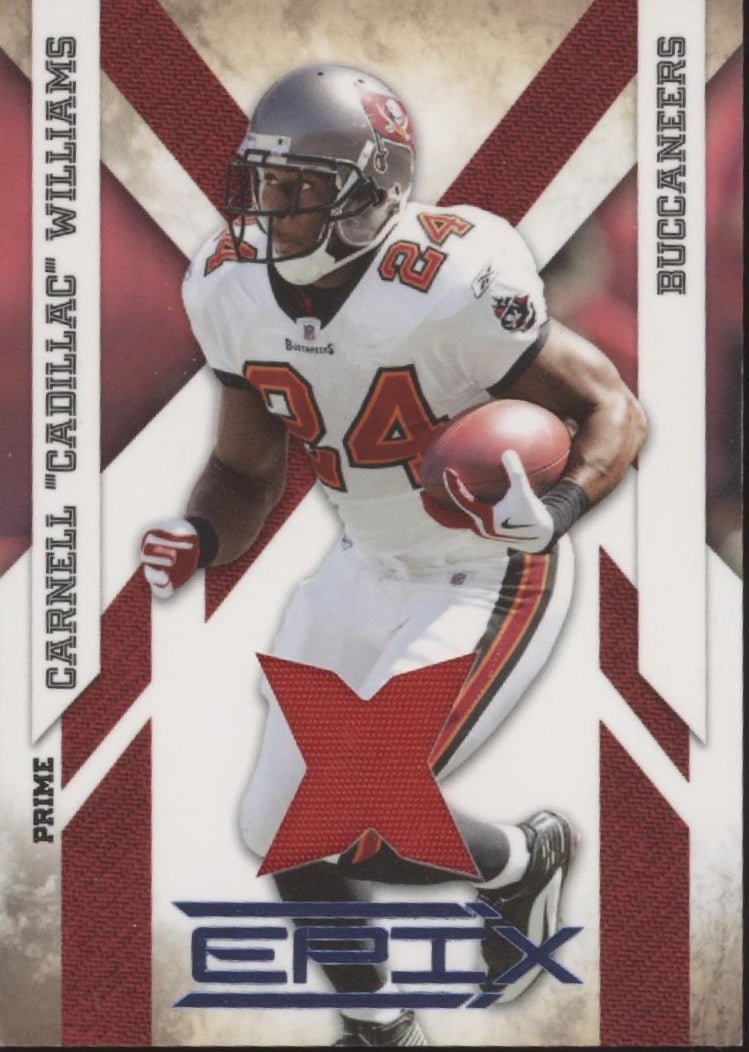 Carnell Williams 2010 Panini Prime Epix 22/50 #92 - Collector Store LLC