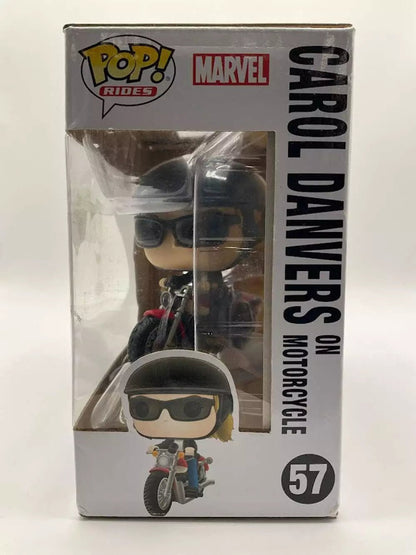 Carol Danvers on Motorcycle Funko Pop! Captain Marvel #57 - Collector Store LLC