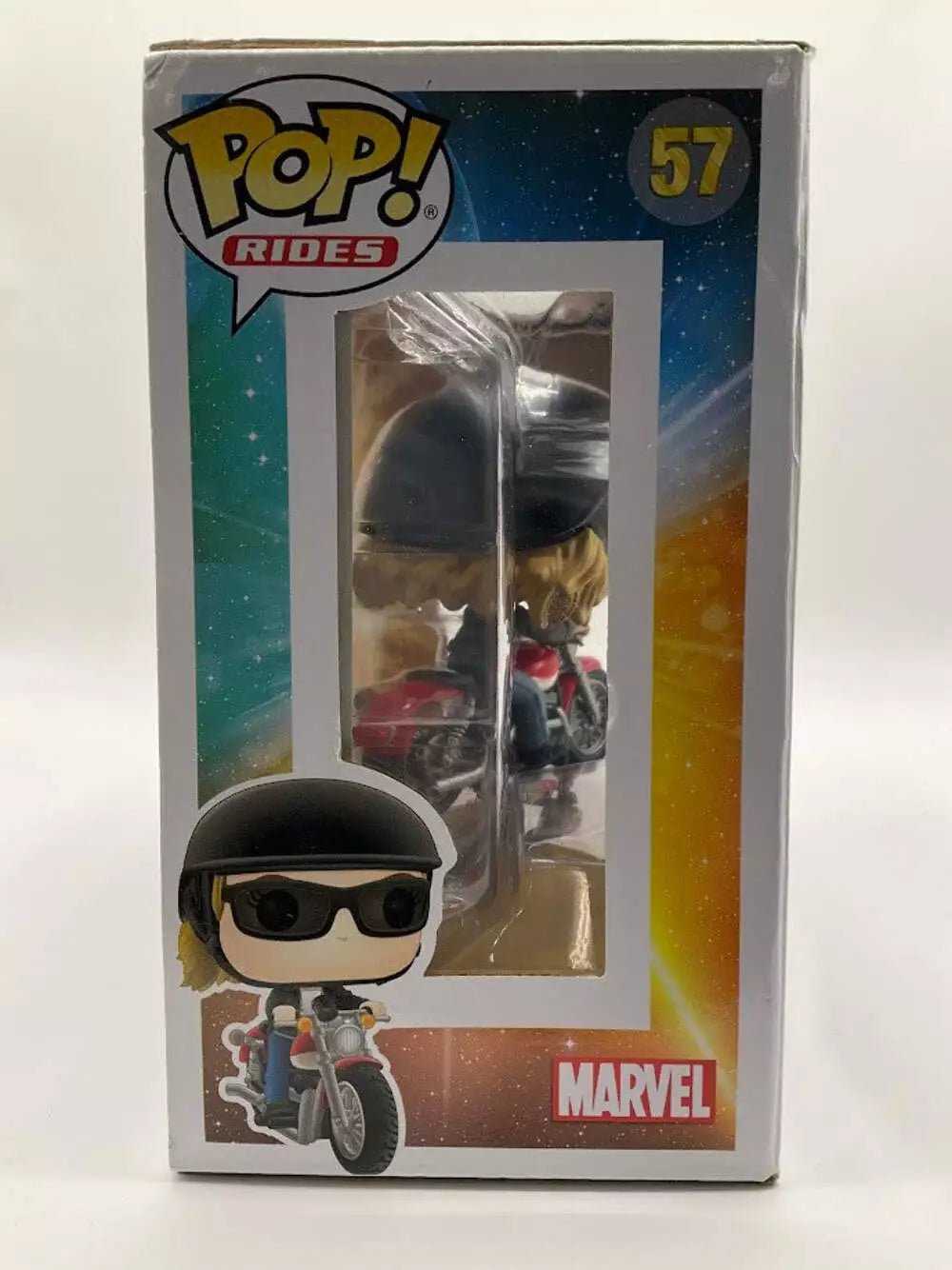 Carol Danvers on Motorcycle Funko Pop! Captain Marvel #57 - Collector Store LLC