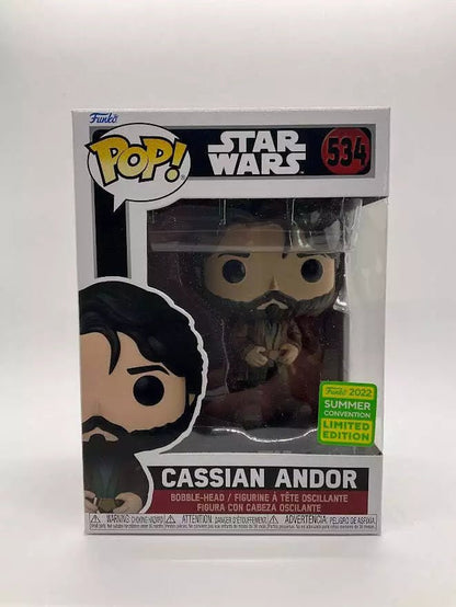 Cassian Andor Funko Pop! Star Wars #534 2022 Summer Convention Exclusive - Collector Store LLC