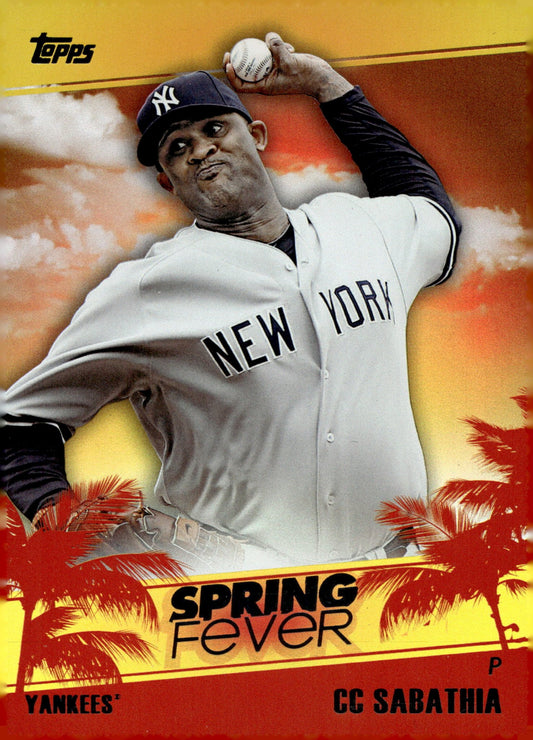 CC Sabathia 2014 Topps Spring Fever SF - 43 - Collector Store LLC