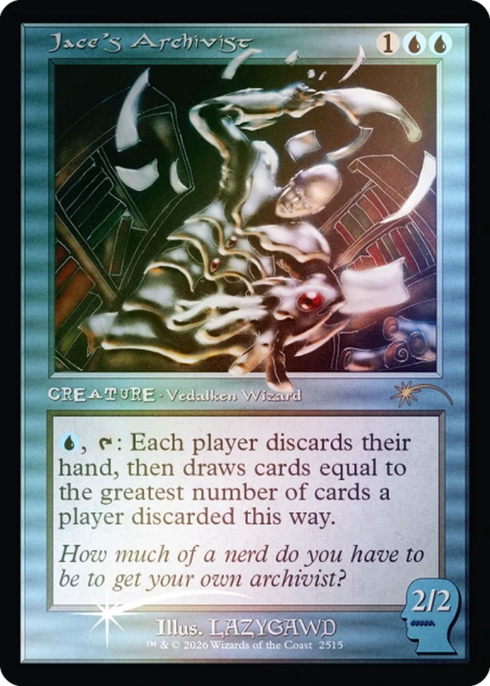 Magic the Gathering: Secret Lair Brain Dead: New Earth Mentality [Traditional Foil Edition]