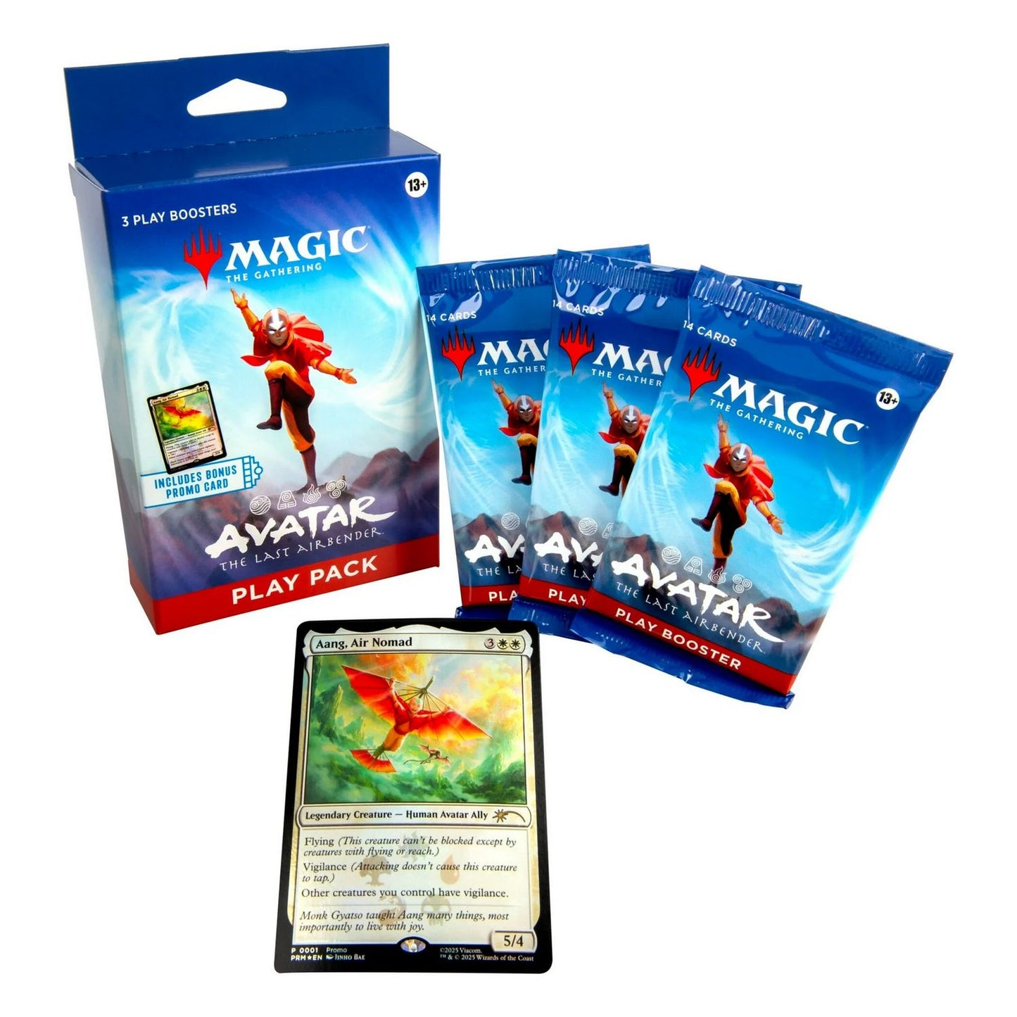 Magic the Gathering: Avatar The Last Airbender 3 Play Booster Pack Bundle