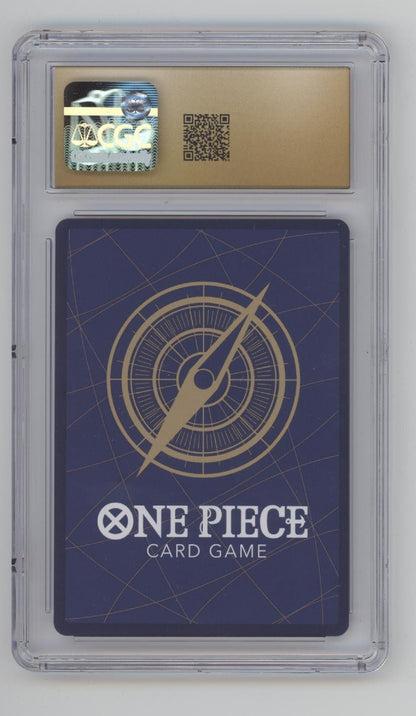 Charlotte Katakuri One Piece Card Game OP03 Secret Alt Art #123 CGC 10 Pristine - Collector Store LLC