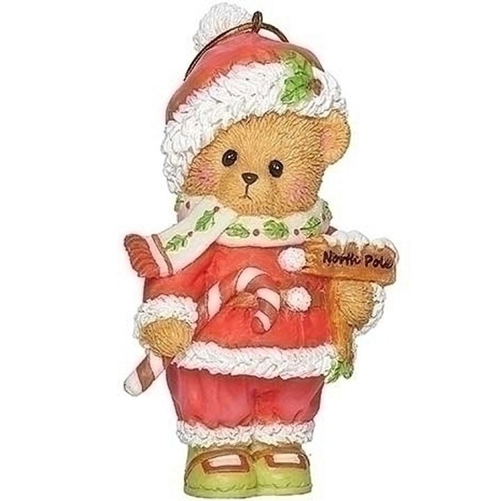 Cherished Teddies: 2022 Santa Bear Ornament - Collector Store LLC