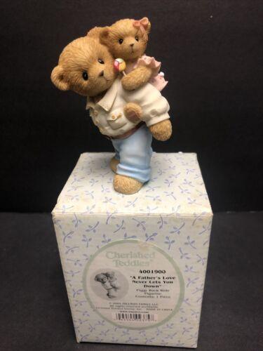 Cherished Teddies: "A Father's Love Never Lets You Down" Figurine - Collector Store LLC