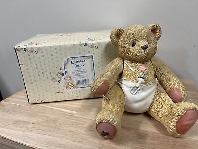 Cherished Teddies: "A Playful Friend" Figurine - Collector Store LLC