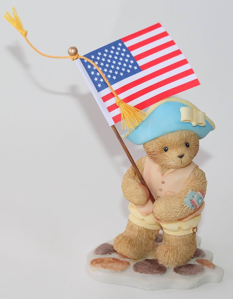 Cherished Teddies: Adam "Loyal Soldiers, We Stand Tall" Figurine - Collector Store LLC