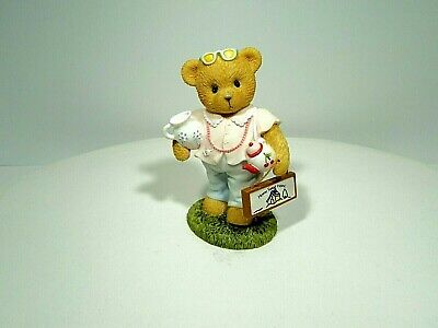 Cherished Teddies: Amy "Forgotten Keepsakes Are My Treasures" Figurine - Collector Store LLC