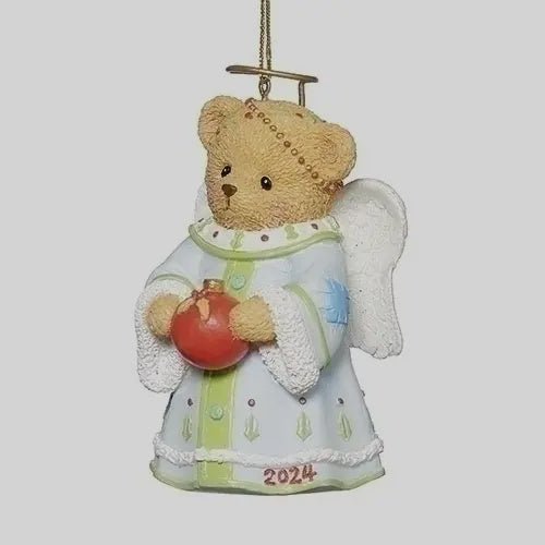 Cherished Teddies: Angel Annual Ornament Dated 2024 - Collector Store LLC