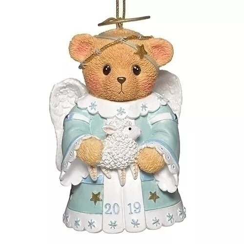 Cherished Teddies: Angel Teddy Ornament 2019 Annual Bell - Collector Store LLC