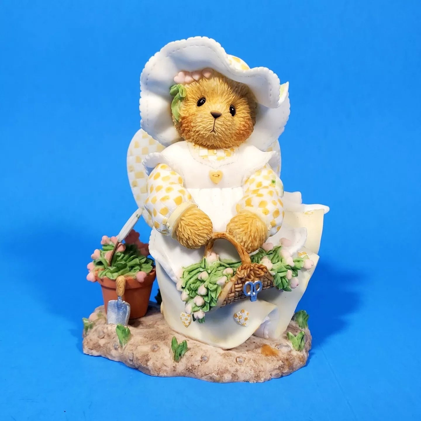 Cherished Teddies: Anna Marie "My Garden Is A Little Piece Of Heaven" Figurine - Collector Store LLC