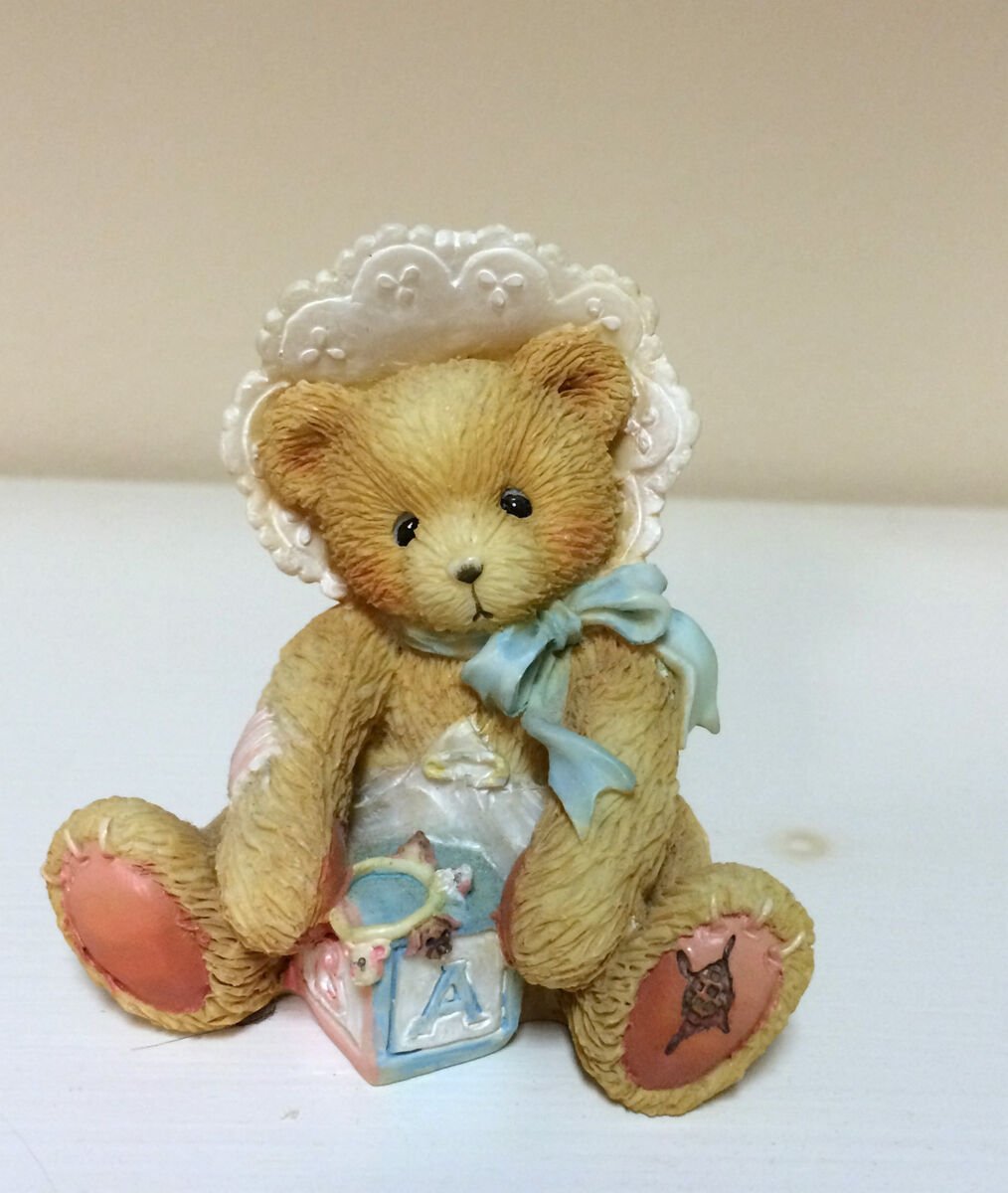 Cherished Teddies: Bobbie "A Little Friendship to Share" Figure - Collector Store LLC